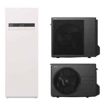Panasonic oras–vanduo šilumos siurblys WH-ADC0309K3E5AN / WH-UDZ07KE5  su integruotu boileriu